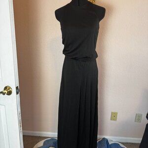 Vintage John Kloss Young Dimensions Floor Length Black Evening Dress Sz6/8